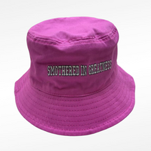 Load image into Gallery viewer, “SMOTHERED IN GREATNESS” BUCKET HAT
