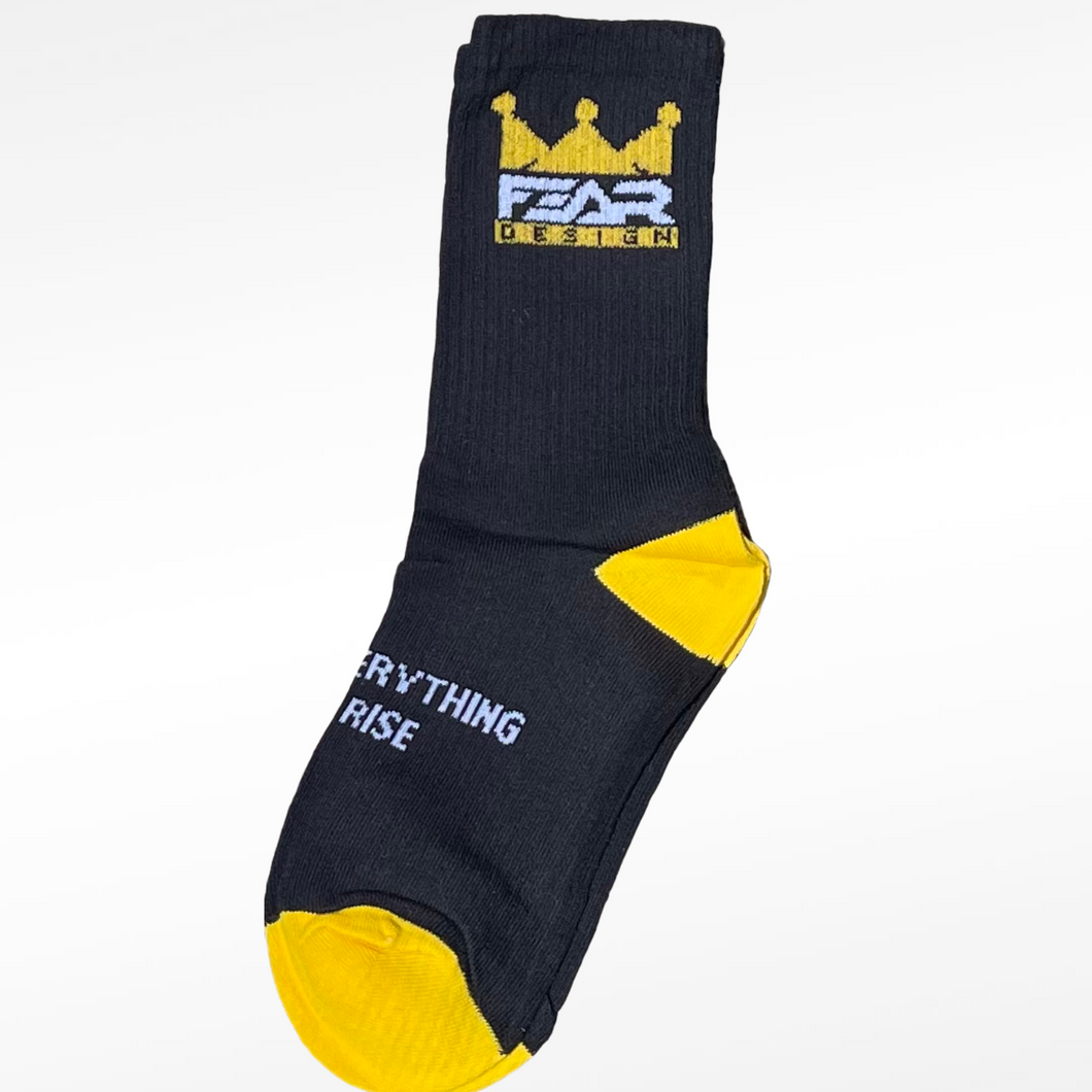 FEAR SOCKS (men size 6-9)